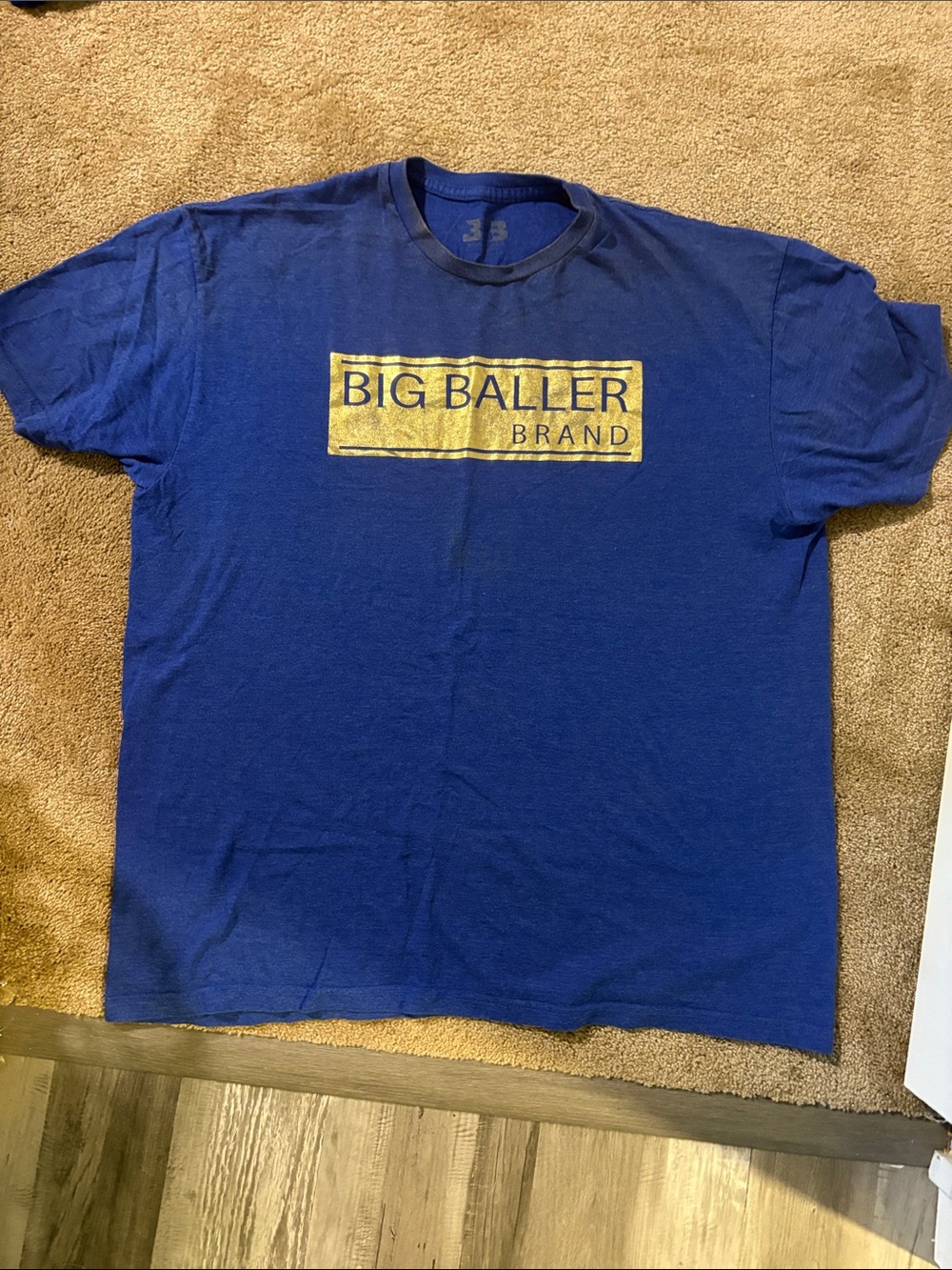 Men's Royal Blue Short Sleeve Tee
